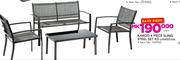 Karoo 4 Piece Sling Steel Set KD LF64252-GA-Each