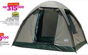 Campmaster 3 x 3m Canvas 5050 Dome Tent