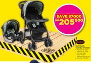 Chelino mustang travel system top