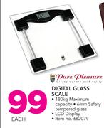 Pure Pleasure Digital Glass Scale-Each