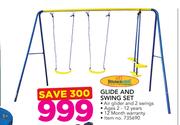 Bounce King Glide And Swing Set 