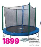 Horizon Bounce Trampoline 10FT Combo Includes Safety Net Enclosure