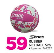 Shoot Rubber Netball S25