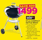 Weber 57cm Compact Kettle Braai