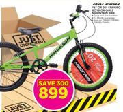 Raleigh 16" Or 20" Enduro Boys Or Girls Mountain Bike