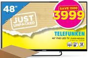 Telefunken 48” FHD LED TV TLEDD-48FHDA