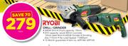 Ryobi Drill/Grinder-Each