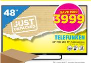 Telefunken 48" FHD LED TV TLEDD-48FHDA