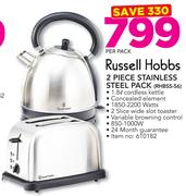 Russell Hobbs 2-Piece Stainless Steel Pack RHBSS-56