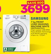 Samsung 7kg Front Load Washing Machine White WW70J42631W F