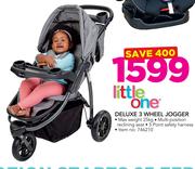 Little One Deluxe 3 Wheel Jogger