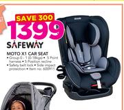 Safeway Moto X1 Car Seat