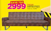 Tuscan Sleeper Couch