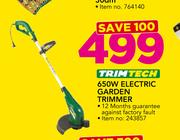 Trimtech 650W Electric Garden Trimmer