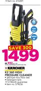 Karcher K2 360 High Pressure Cleaner