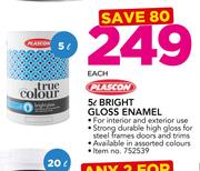 Plascon 5L Bright Gloss Enamel