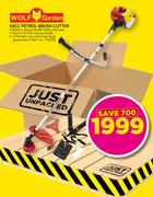 Wolf Garden 43cc Petrol Brush Cutter