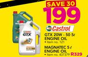 Castrol GTX 20W-50W Engine Oil-5Ltr