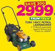 Trimtech 140cc torx sales petrol lawnmower