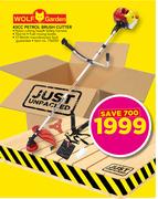 Wolf Garden 43cc Petrol Brush Cutter
