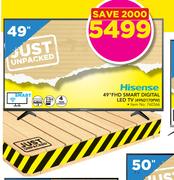 Hisense 49" FHD Smart Digital LED TV