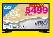 Samsung 40" FHD Smart LED TV