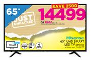 Hisense 65" UHD Smart LED TV