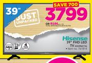Hisense 39" FHD LED TV HX39N2176