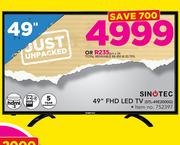 Sinotec 49" FHD LED TV