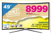 Samsung 49" Curved Smart FHD LED TV 49M6500