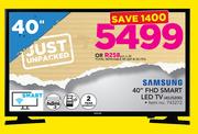 Samsung 40" FHD Smart LED TV 40J5200