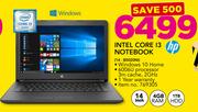 HP Intel Core I3 Notebook 14-B5020NI