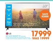 LG 65" UHD Smart TV 
