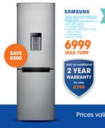 Samsung 360L Silver Fridge Freezer