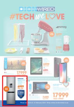 Dion Wired : Tech We Love (8 Feb - 21 Feb 2018), page 1