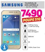 Samsung J2 telemovel de dois cartões