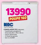 KIC 210Ltr Congelador KCG 210 1