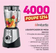 Brabantia Liquidificador de mesa BBEK1051