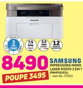 Samsung Impressora Mono Laser M2070 3 Em 1 PRHPSS293L