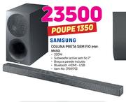 Samsung Coluna preta sem fio HW-M450