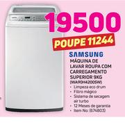 Samsung 9kg Maquina de Lavar Roupa Com Carregamento Superior WA90H4200SW