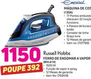 Russell Hobbs Ferro de Engomar a Vapor RHI-614