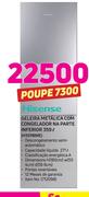 Hisense 359Ltr Geladeira Metálica Com Congelador na parte Inferior H359BME