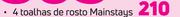 Mainstays toalhas de Rosto-For 4