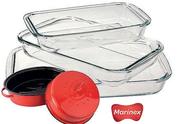 Mainstays 4.5Ltr assadeira Envernizada Vermelho