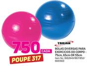 Trojan bolas diversas Para Exercicios do corpo 75cm, 65cm or 55cm-cada