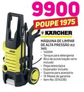 Karcher Maquina de Limpar de Alta Pressao K2 360