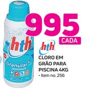 HTH Cloro em grao para piscina-4 Kg cada