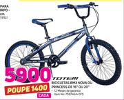 Totem Bicicletas BMX Nova ou Princess de 16" ou 20"- cada