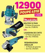 Makita Router 12.7MM Or lixadeira de cinto Or rebarbadora Angular-cada